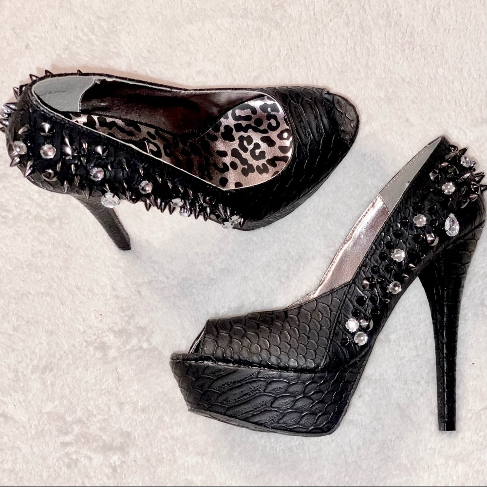 Dollhouse spike heels, size 7.5